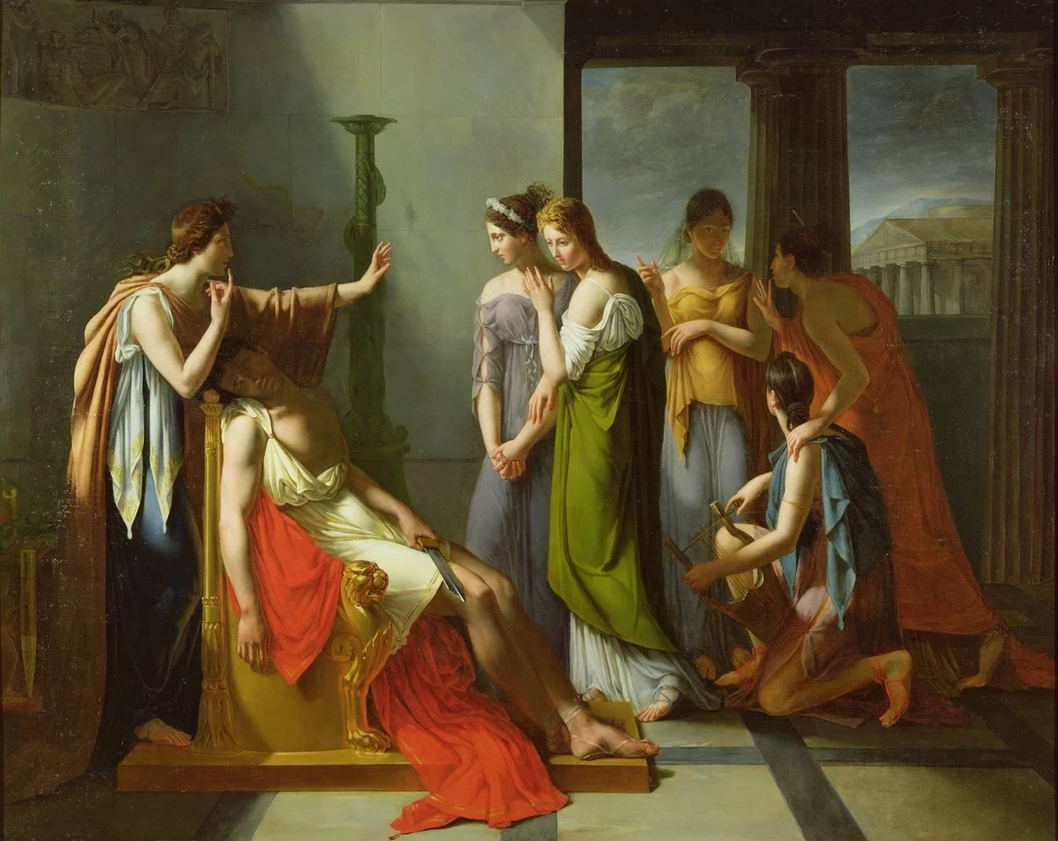 Il sogno di Oreste - Musee des Beaux, Arts, Quimper